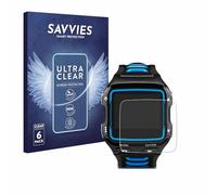 Savvies 6 Pack Screen Protector compatible with Garmin Forerunner 920XT Protection Film Clear