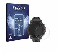 Savvies 6 Pack Screen Protector compatible with Garmin Instinct E (45 mm) Protection Film Clear