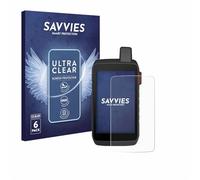 Savvies 6 Pack Screen Protector compatible with Garmin Montana 760i Protection Film Clear