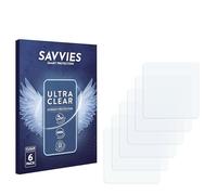 Savvies 6 Pack Screen Protector compatible with Garmin Vivofit jr. 2 Protection Film Clear