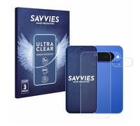 Savvies 6 Pack Screen Protector compatible with Google Pixel 10 (Front+Camera) Protection Film Clear