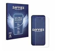 Savvies 6 Pack Screen Protector compatible with Google Pixel 10 Pro Protection Film Clear