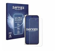 Savvies 6 Pack Screen Protector compatible with Google Pixel 9 Pro Fold Protection Film Clear