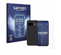 Savvies 6 Pack Screen Protector compatible with Google Pixel 9a (Front+Camera) Protection Film Clear