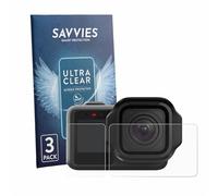 Savvies 6 Pack Screen Protector compatible with GoPro Mission 1 Protection Film Clear