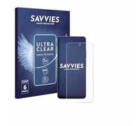 Savvies 6 Pack Screen Protector compatible with Honor 400 Smart 4G Protection Film Clear