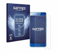 Savvies 6 Pack Screen Protector compatible with Honor 9 Protection Film Clear