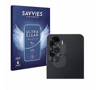Savvies 6 Pack Screen Protector compatible with Honor 90 Lite (ONLY Camera Lens) Protection Film Clear