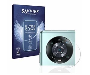 Savvies 6 Pack Screen Protector compatible with Honor Magic 4 Pro (ONLY Camera Lens) Protection Film Clear