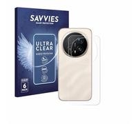 Savvies 6 Pack Screen Protector compatible with Honor Magic 8 Pro (Back) Protection Film Clear