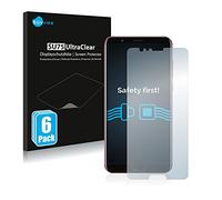 Savvies 6 Pack Screen Protector compatible with Honor View 10 Protection Film Clear