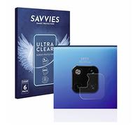 Savvies 6 Pack Screen Protector compatible with Huawei Mate 20 Pro (ONLY Camera Lens) Protection Film Clear