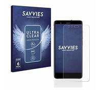 Savvies 6 Pack Screen Protector compatible with Huawei P10 Lite Protection Film Clear