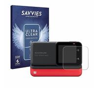 Savvies 6 Pack Screen Protector compatible with Insta360 One RS 4K Edition Protection Film Clear