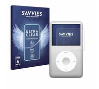 Savvies 6 Pack Screen Protector compatible with iPod classic Gen 5-7 Protection Film Clear