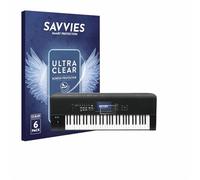 Savvies 6 Pack Screen Protector compatible with KORG Nautilus 61 Protection Film Clear