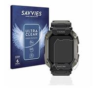 Savvies 6 Pack Screen Protector compatible with Kospet Tank M1 Protection Film Clear