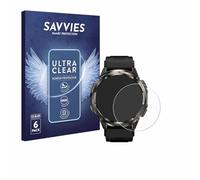 Savvies 6 Pack Screen Protector compatible with Kospet Tank T3 Ultra 2 Protection Film Clear