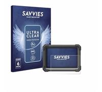 Savvies 6 Pack Screen Protector compatible with Launch X-431 Pro Dyno Protection Film Clear