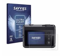 Savvies 6 Pack Screen Protector compatible with Leica SOFORT 2 Protection Film Clear