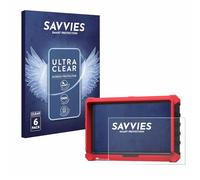 Savvies 6 Pack Screen Protector compatible with Lilliput A7s 7" Protection Film Clear