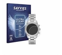 Savvies 6 Pack Screen Protector compatible with Michael Kors Ritz MK6428 Protection Film Clear