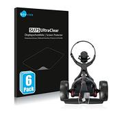 Savvies 6 Pack Screen Protector compatible with Motocaddy S1 Electric Trolley Protection Film Clear