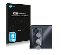 Savvies 6 Pack Screen Protector compatible with Motorola Edge 20 (ONLY Camera Lens) Protection Film Clear