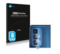 Savvies 6 Pack Screen Protector compatible with Motorola Edge 20 Pro (ONLY Camera Lens) Protection Film Clear