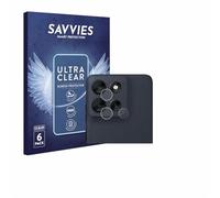 Savvies 6 Pack Screen Protector compatible with Motorola Moto G56 (ONLY Camera Lens) Protection Film Clear