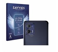 Savvies 6 Pack Screen Protector compatible with Motorola Moto G73 5G (ONLY Camera Lens) Protection Film Clear