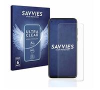 Savvies 6 Pack Screen Protector compatible with Motorola Moto G8 Power Protection Film Clear