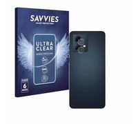 Savvies 6 Pack Screen Protector compatible with Motorola Moto G84 (ONLY Camera Lens) Protection Film Clear