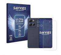 Savvies 6 Pack Screen Protector compatible with Motorola Moto G86 Power (Front+Camera) Protection Film Clear