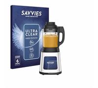 Savvies 6 Pack Screen Protector compatible with Moulinex LM83SD10 Protection Film Clear