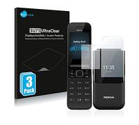 Savvies 6 Pack Screen Protector compatible with Nokia 2720 Flip Protection Film Clear
