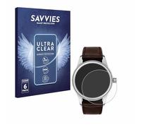 Savvies 6 Pack Screen Protector compatible with NOMOS Glashütte CLUB Protection Film Clear