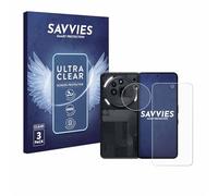 Savvies 6 Pack Screen Protector compatible with Nothing Phone (3a) Pro (Front+Camera) Protection Film Clear