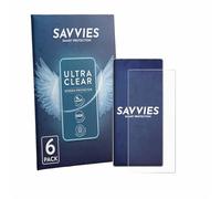 Savvies 6 Pack Screen Protector compatible with Nubia RedMagic 11 Air Protection Film Clear