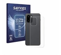 Savvies 6 Pack Screen Protector compatible with OnePlus 15R (Back) Protection Film Clear