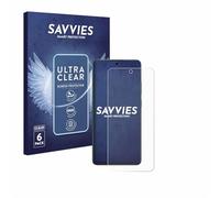 Savvies 6 Pack Screen Protector compatible with Oppo Reno 12 F 5G Protection Film Clear