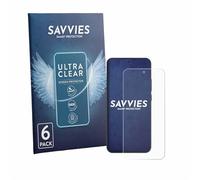 Savvies 6 Pack Screen Protector compatible with Oppo Reno 13 Protection Film Clear