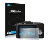 Savvies 6 Pack Screen Protector compatible with Panasonic Lumix DMC-GF3 Protection Film Clear