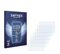 Savvies 6 Pack Screen Protector compatible with Panasonic Lumix DMC-TZ3 Protection Film Clear