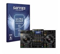 Savvies 6 Pack Screen Protector compatible with Pioneer XDJ -XZ Protection Film Clear