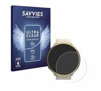 Savvies 6 Pack Screen Protector compatible with Polar Ignite 2 Protection Film Clear