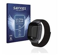 Savvies 6 Pack Screen Protector compatible with Pthtechus 4G GPS T30 Protection Film Clear
