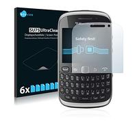 Savvies 6 Pack Screen Protector compatible with RIM BlackBerry Curve 9320 Protection Film Clear