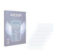 Savvies 6 Pack Screen Protector compatible with Roland SH-4d Protection Film Clear