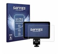 Savvies 6 Pack Screen Protector compatible with Rollei Viltrox DC-X2 6" Protection Film Clear